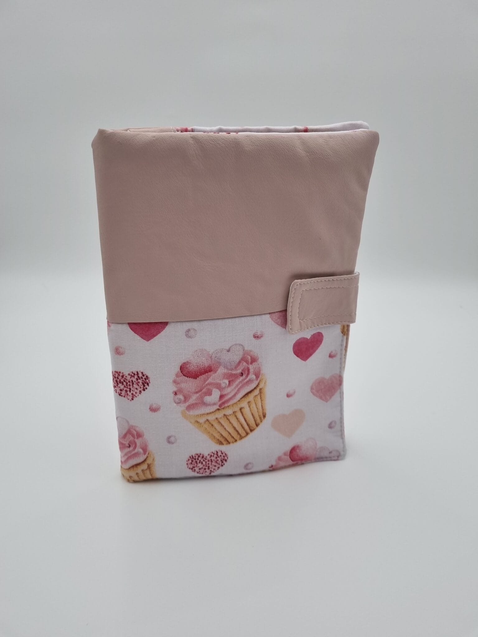 Muffin mintás pelenkázó neszeszer – pamut, zsebes