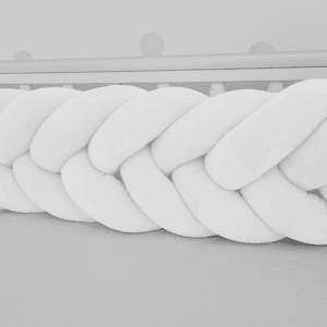 Halszálka mintás fonott rácsvédő – fehér – 200cm