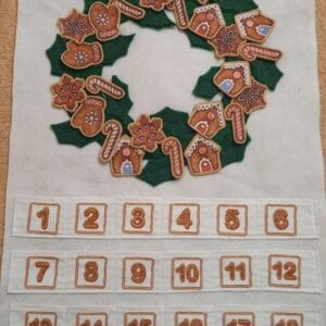 Ajtódísz mézessel-ADVENTI NAPTÁR-interaktív