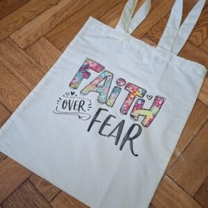 Bibliai igés szatyor – FAITH OVER FEAR-003