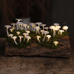 40 LED-es Gombalámpás – Sima kalapos