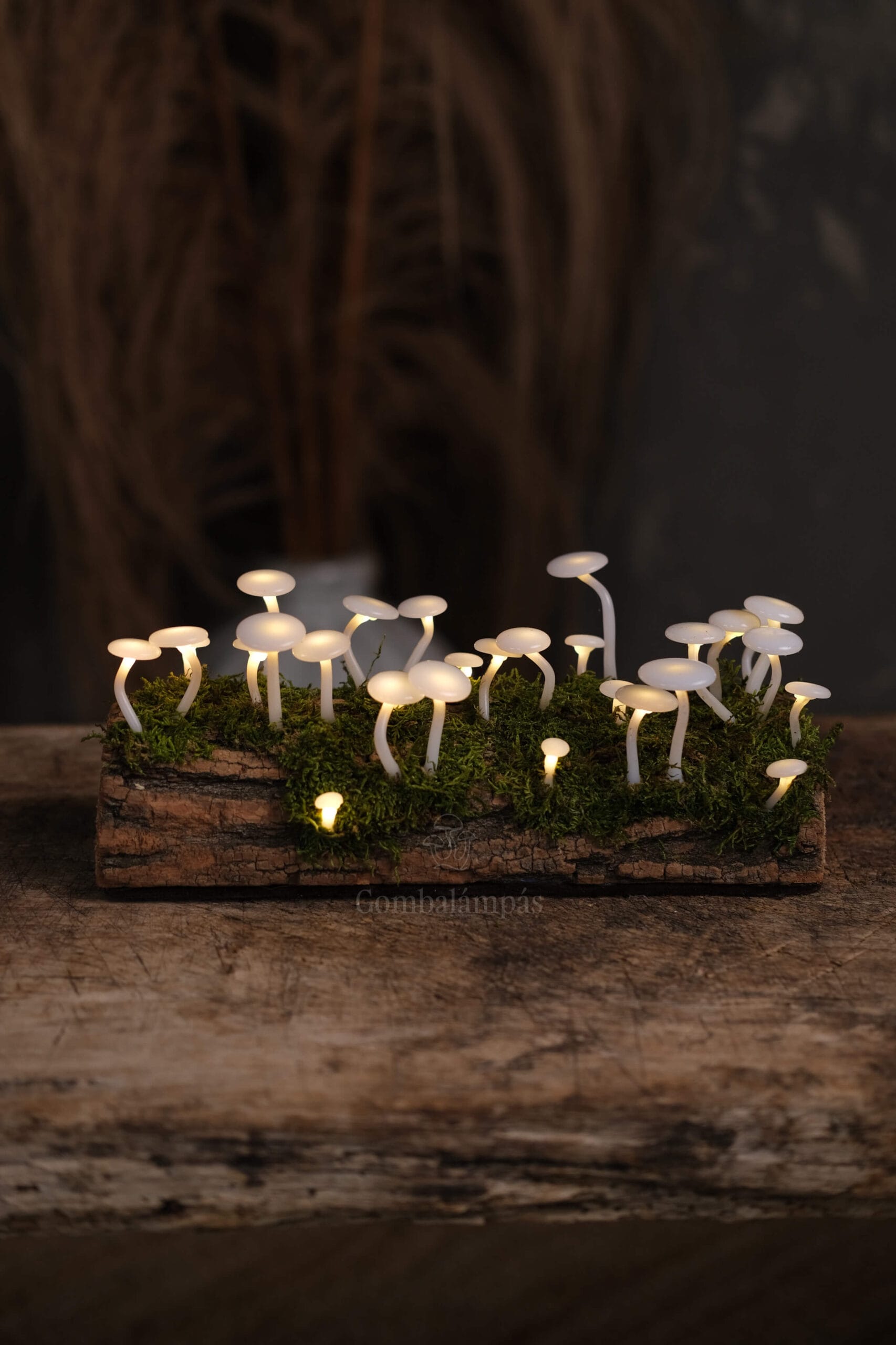 30 LED-es Gombalámpás – Sima kalapos