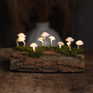 10 LED-es Gombalámpás – Búbos kalapos