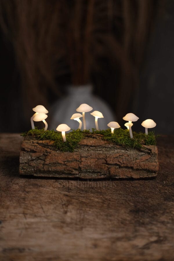 10 LED-es Gombalámpás – Búbos kalapos