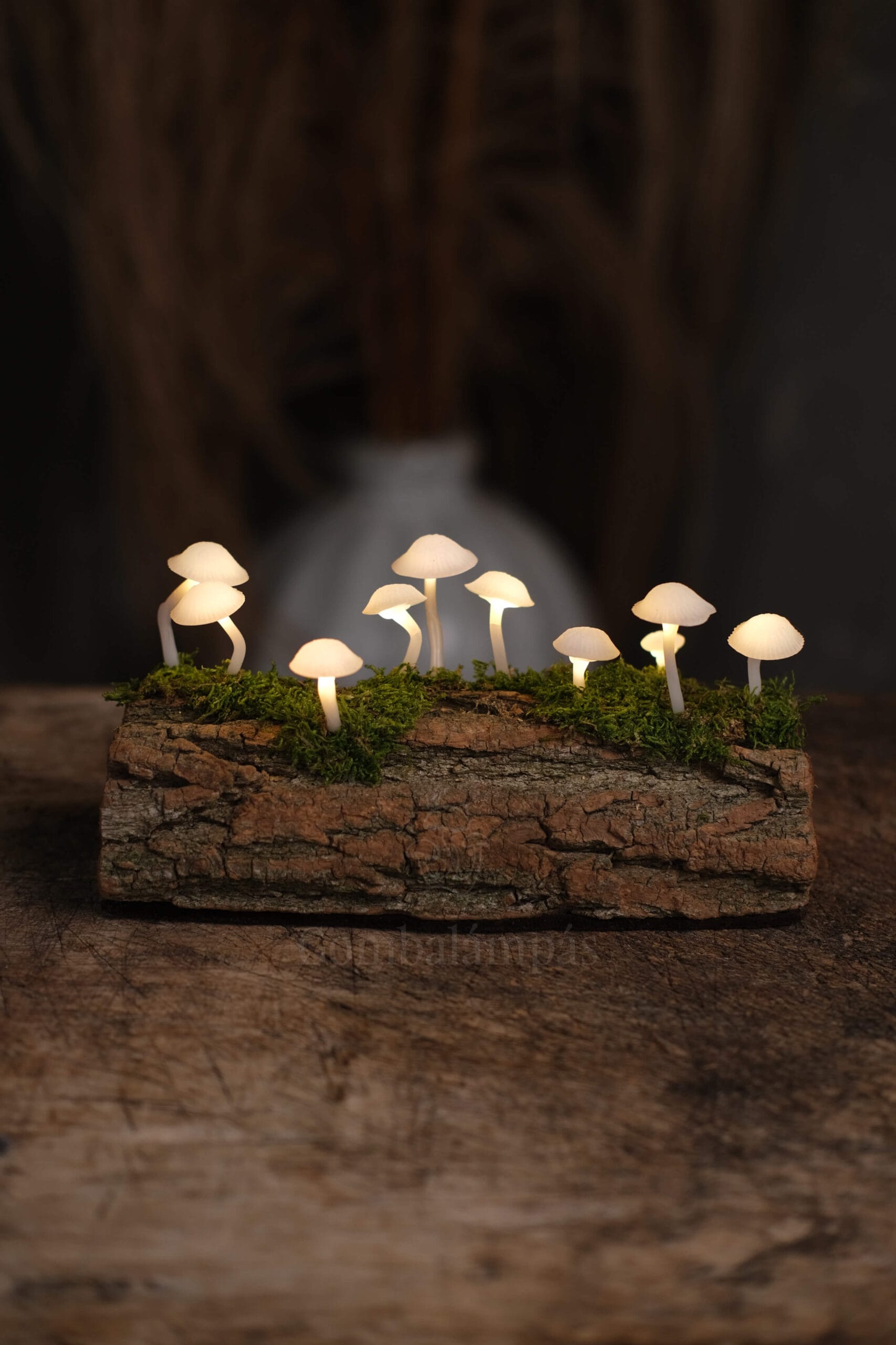 10 LED-es Gombalámpás – Búbos kalapos