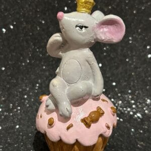 Happy Birthday Boldog születésnapot koronás szülinapos Egérke