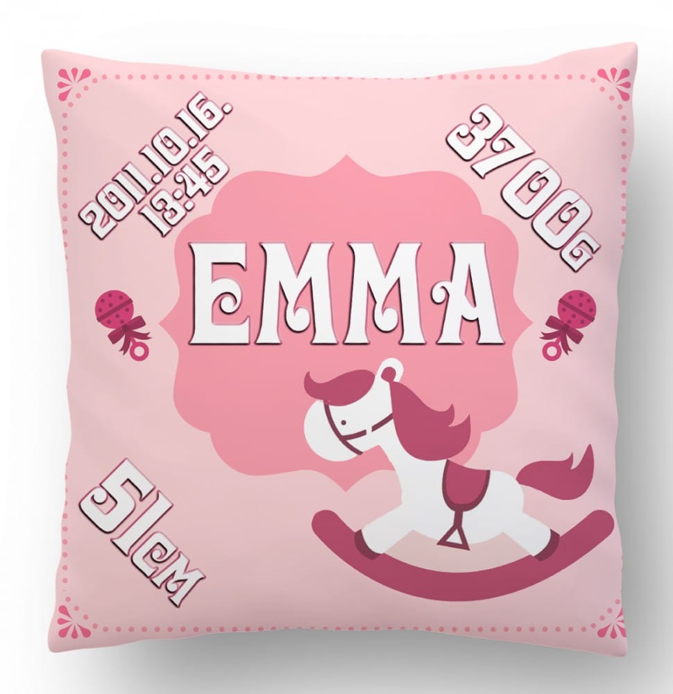 Pónis Megérkeztem Párna :) Baba párna