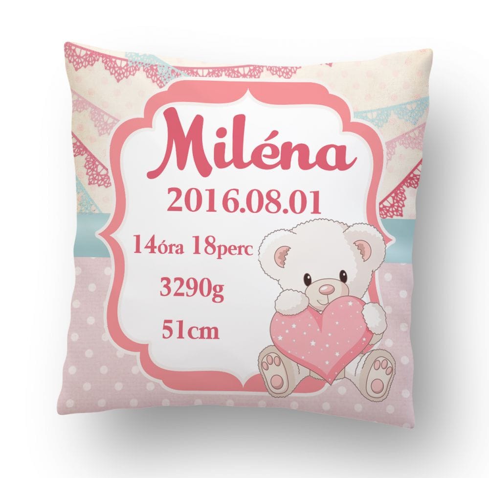 Macis Szíves Megérkeztem párna