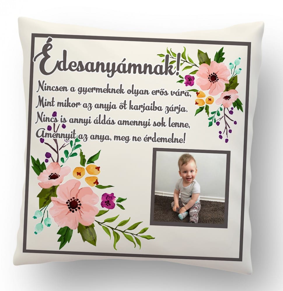 Párna édesanyáknak vaj-barna