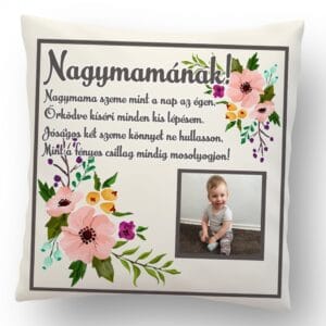 Párna Nagymamáknak vaj-barna