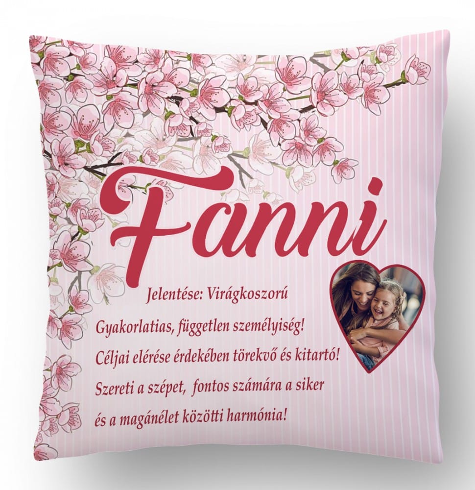 Párnácska névvel fényképpel cherry
