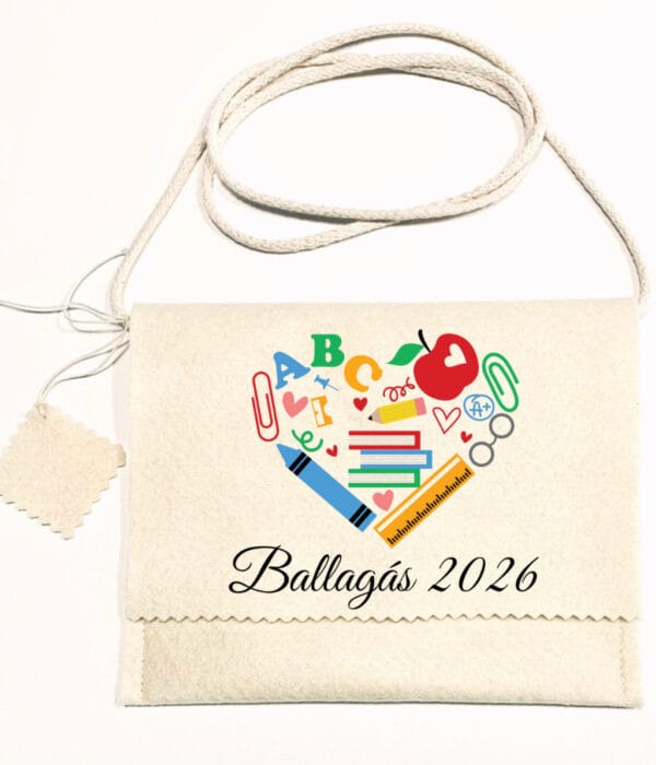 Ballagó tarisznya szív 2026