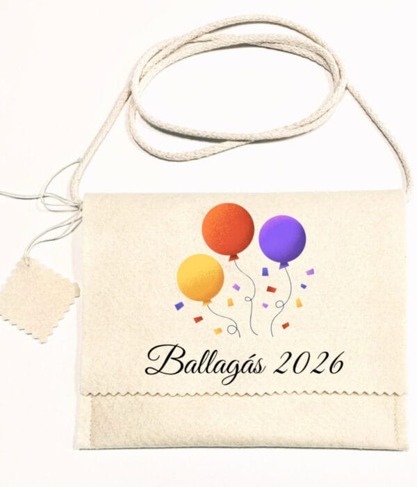 Ballagó tarisznya lufi 2026