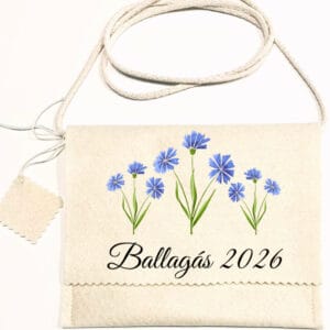 Ballagó tarisznya búzavirág 2026