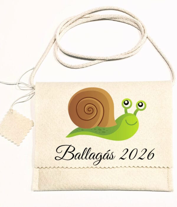 Ballagó tarisznya csiga csoport 2026