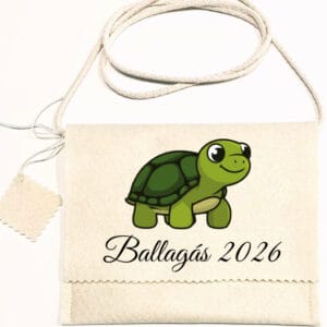 Ballagó tarisznya teknős csoport 2026