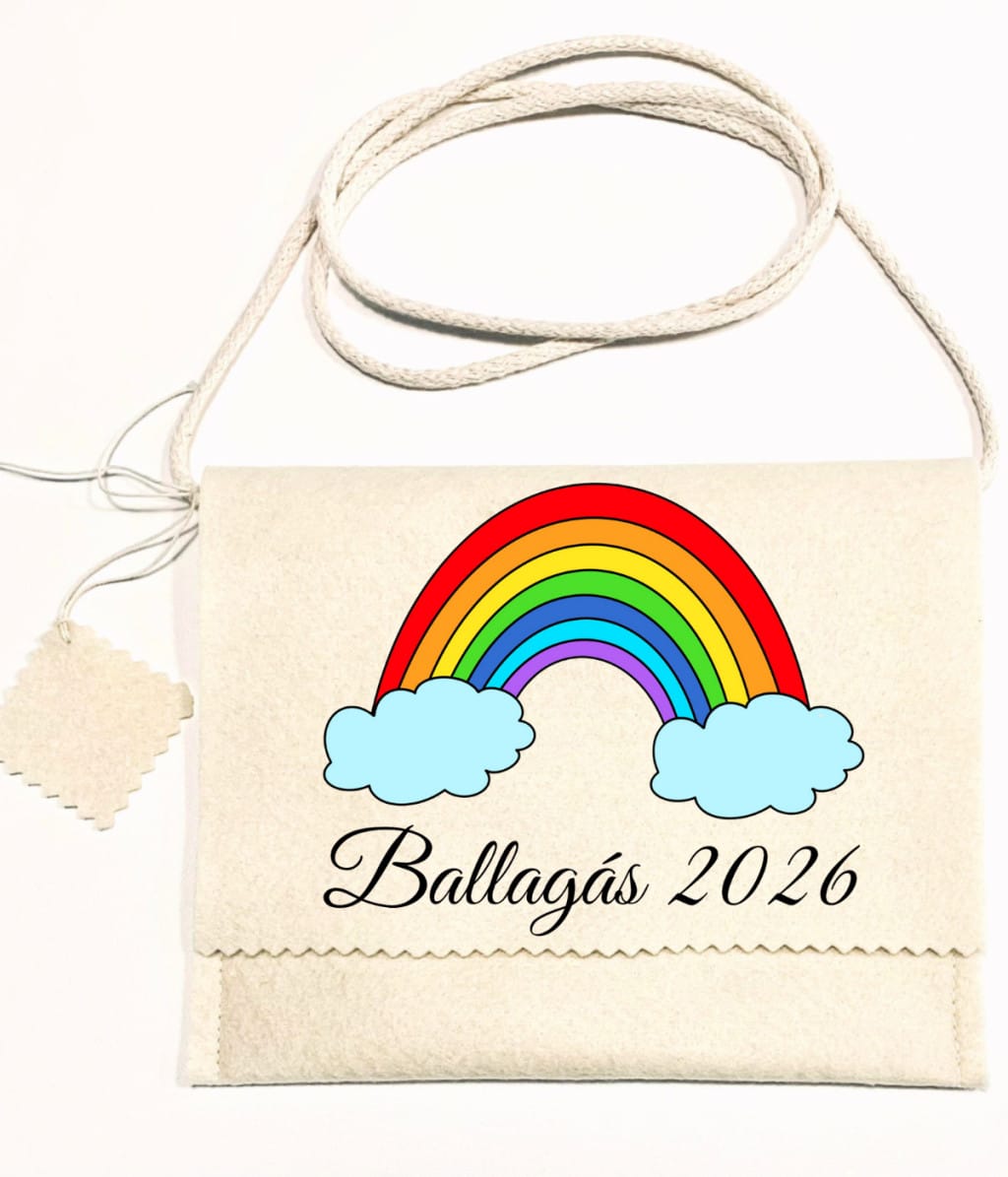 Ballagó tarisznya szivárvány csoport 2026