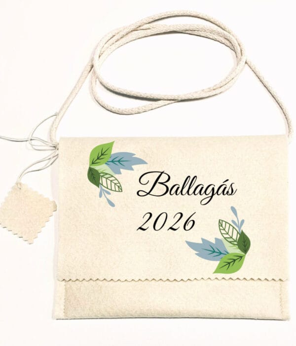 Ballagó tarisznya leveles 2026