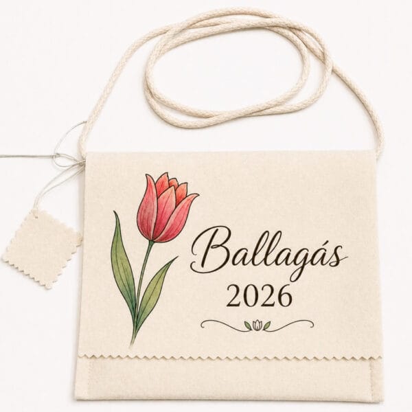 Ballagó tarisznya tulipán 2026