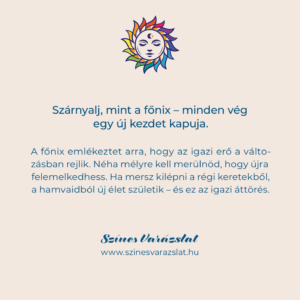 Főnix – a változás segítője