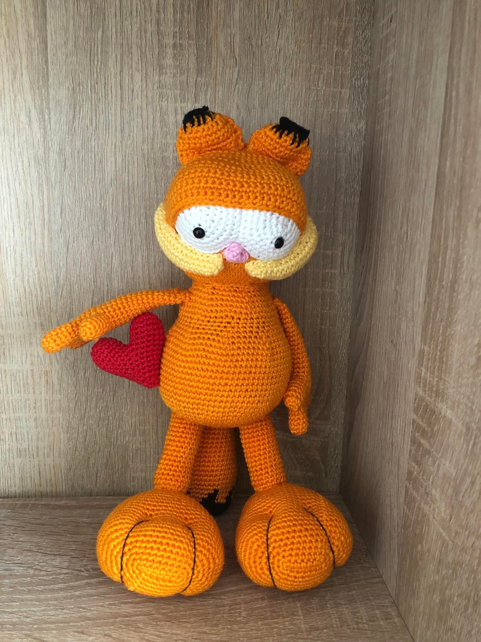 Horgolt Garfield
