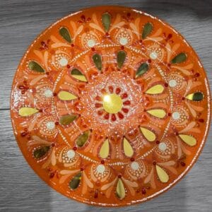 Narancsfény mandala
