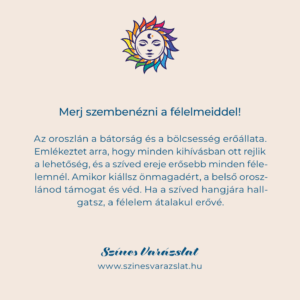 A bátorság útja – Belső erő