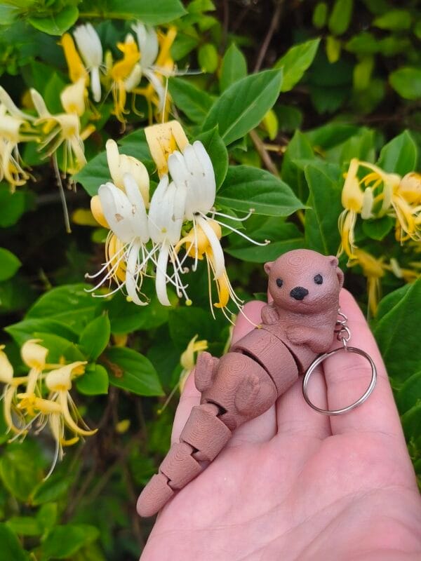 Flexi Vidra – 3D nyomtatott kulcstartó