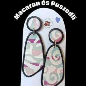 Polymer Clay fülbevaló