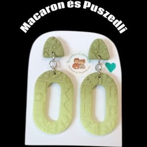Polymer Clay fülbevaló