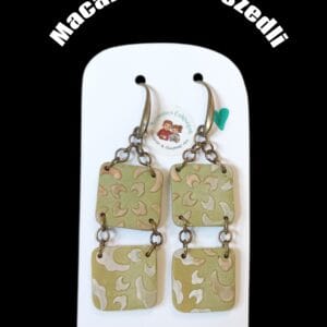 Polymer Clay fülbevaló
