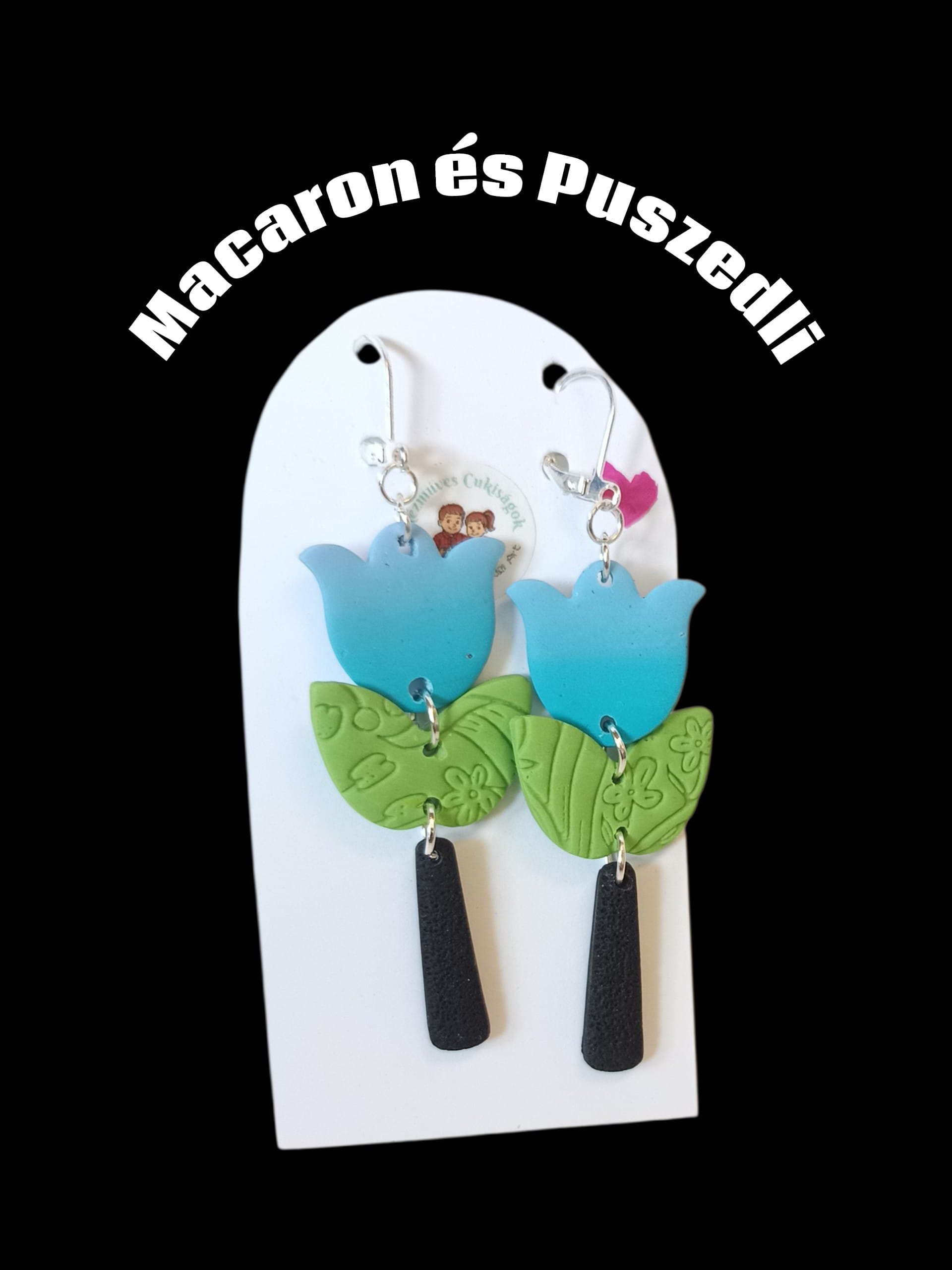 Polymer Clay fülbevaló