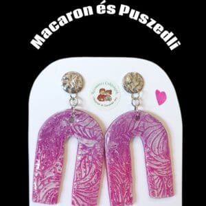 Polymer Clay fülbevaló