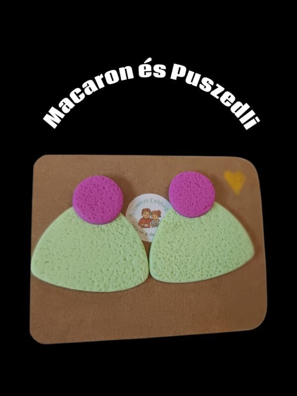 Polymer Clay fülbevaló