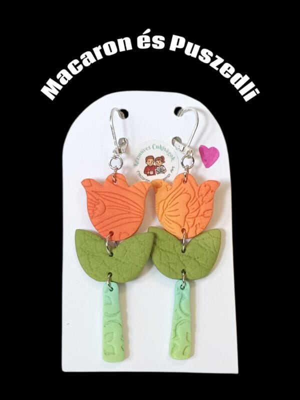 Polymer Clay fülbevaló