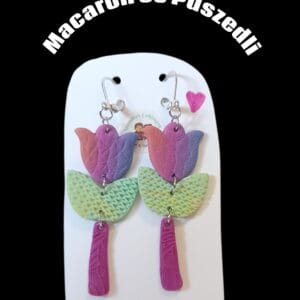 Polymer Clay fülbevaló