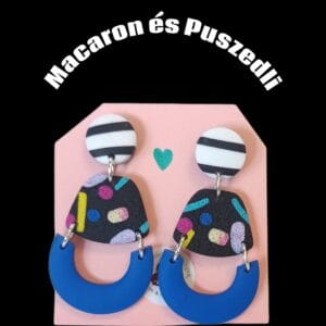 Polymer Clay fülbevaló