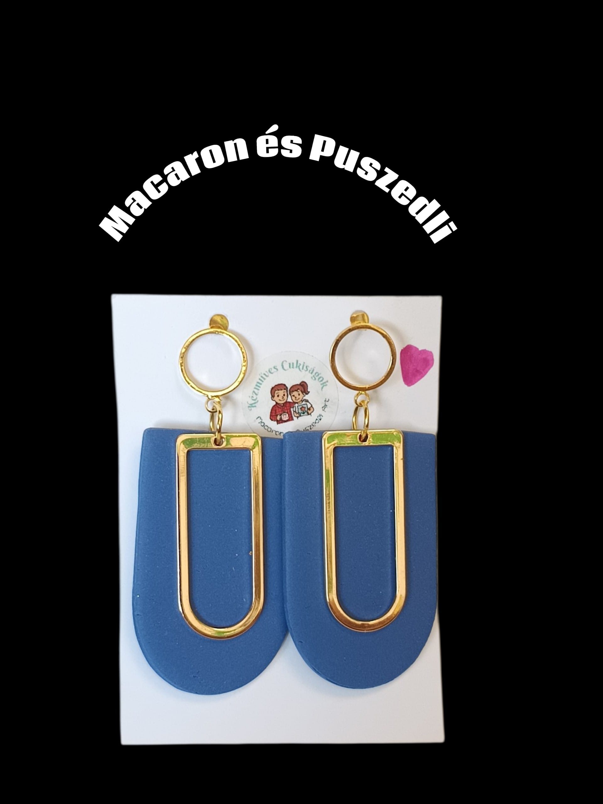 Polymer Clay fülbevaló