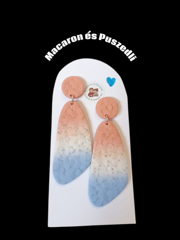 Polymer Clay fülbevaló