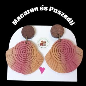 Polymer Clay fülbevaló