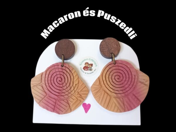 Polymer Clay fülbevaló