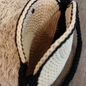 Manda válltáska „Óriás makaron”