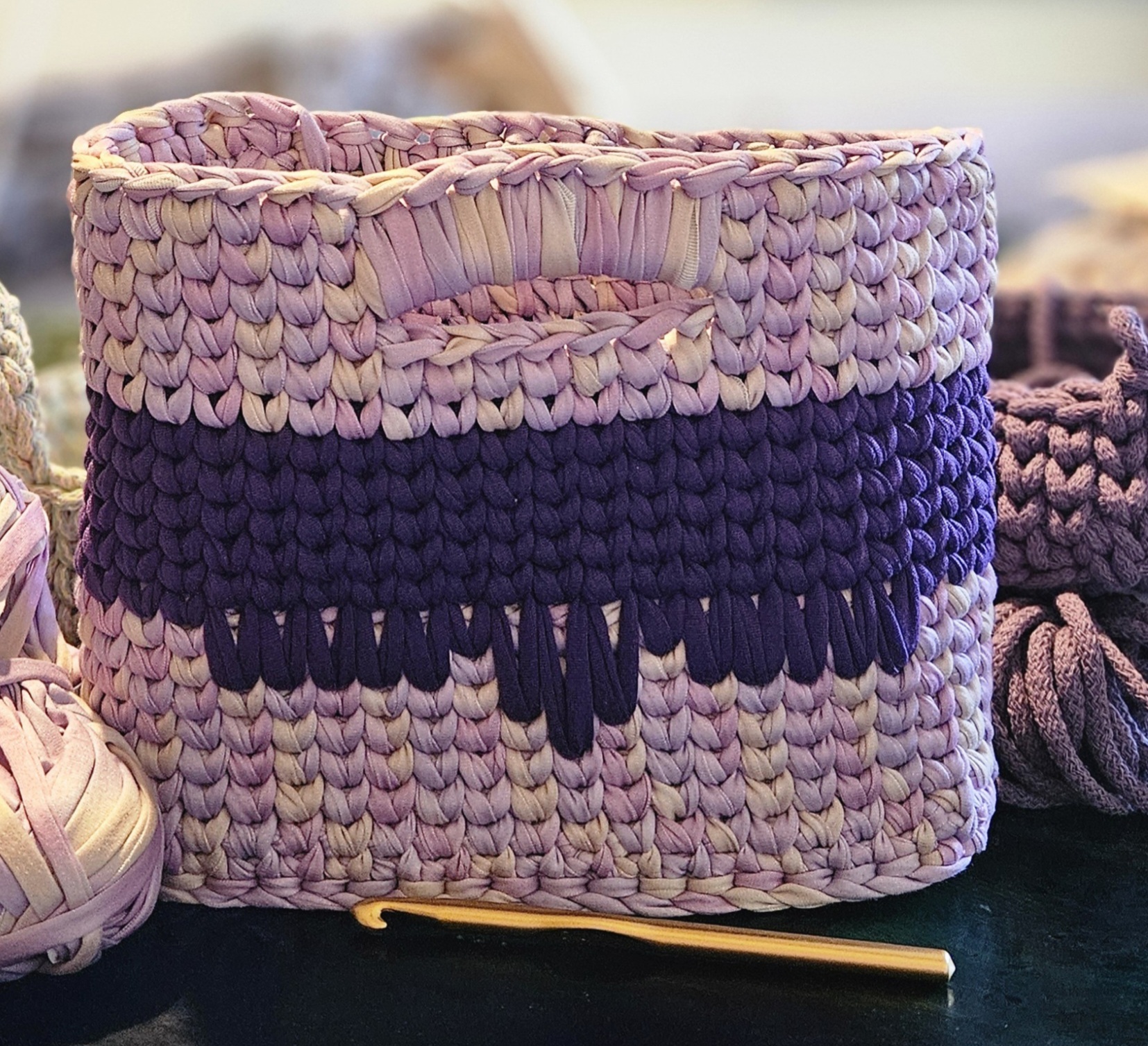 Horgolt crossbody táska 👜🧶