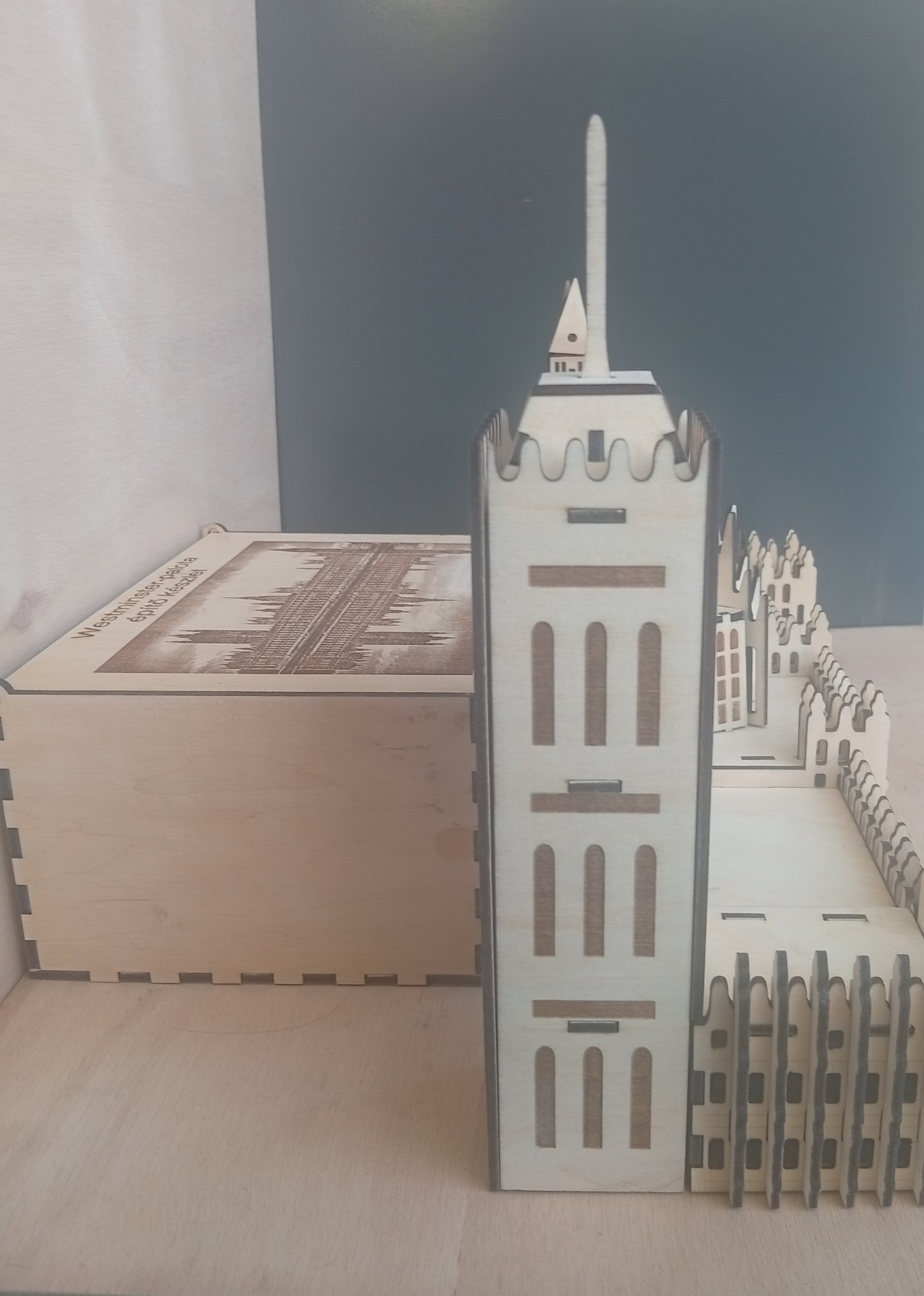 Westminster palota makett
