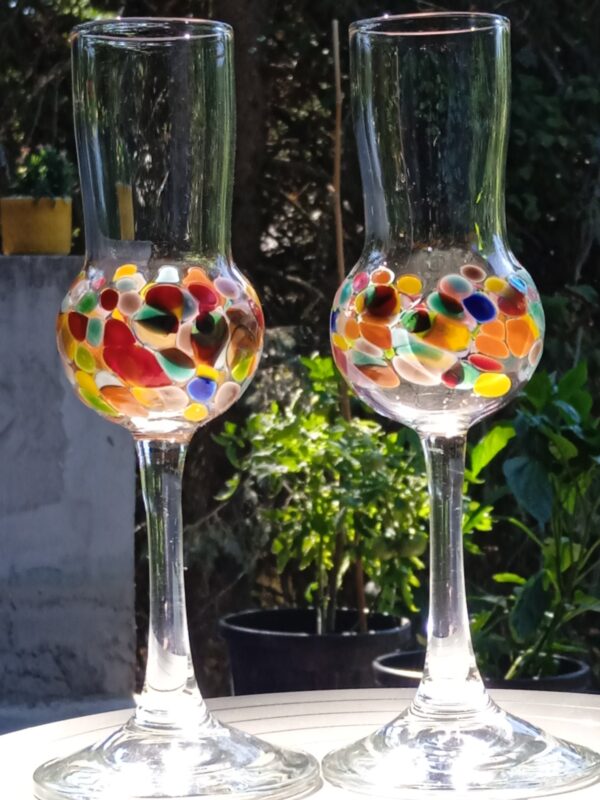 2 darabos Tulipán Pálinkás Pohár Készlet