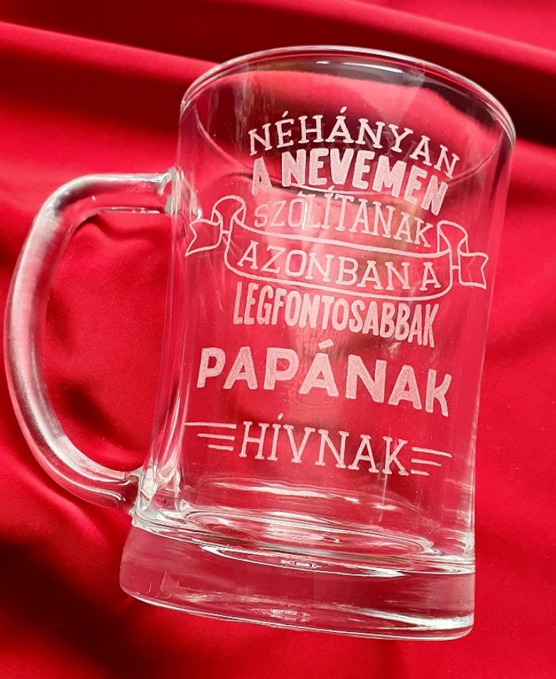 Korsó apának, papának