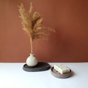 Kétrészes beton szappantartó – 11,5 cm