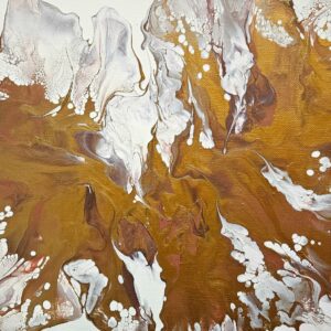 „Felszabadulás” fluid art festmény