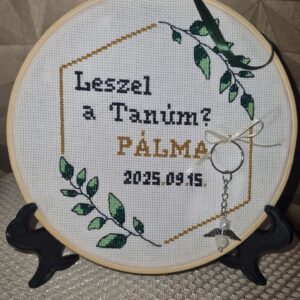 Tanú/koszorúslány felkérő