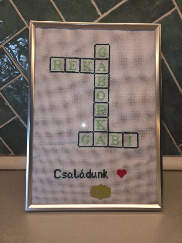 Scrabble családi kép